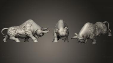 3D model Bull Sculpture (STL)